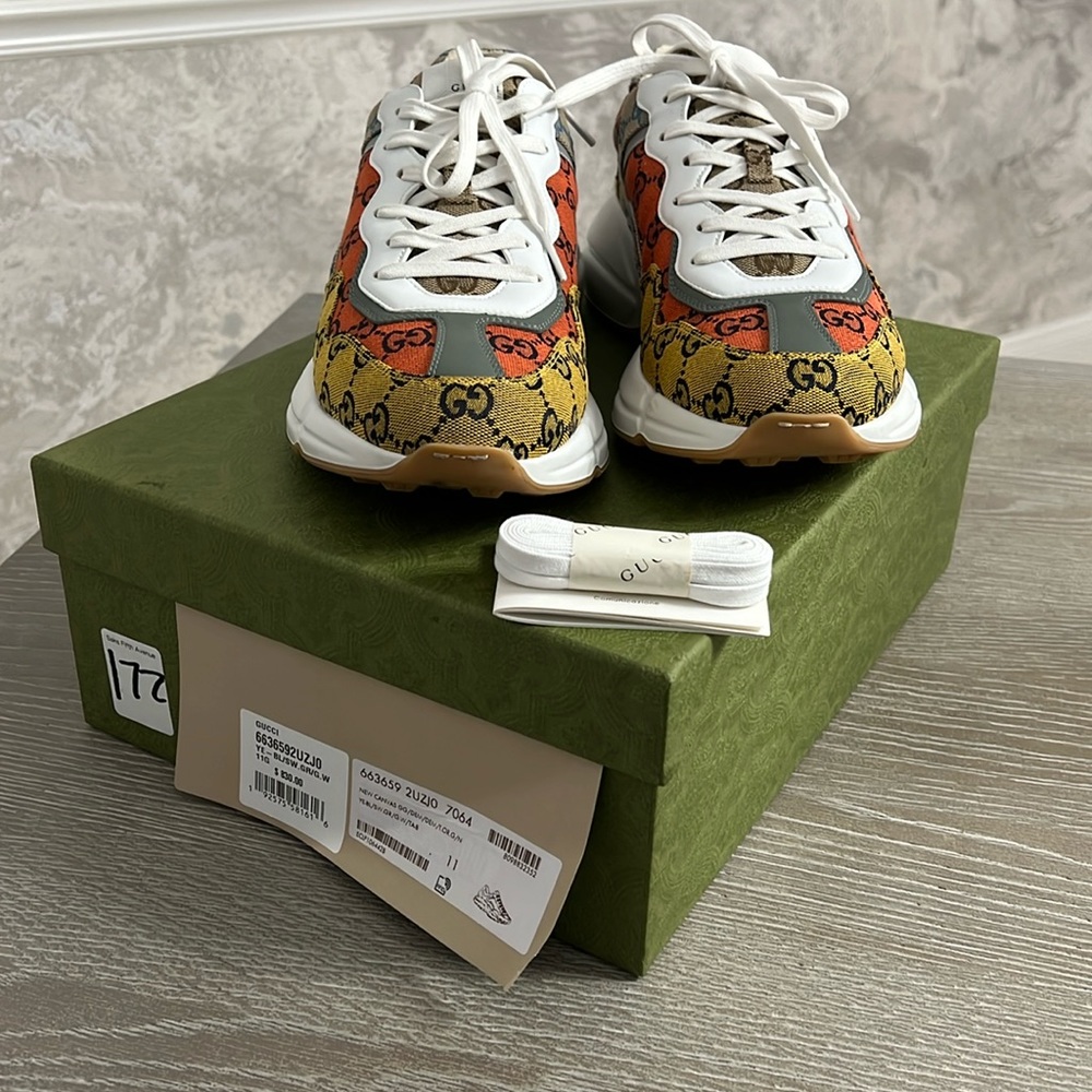 Gucci Rhyton GG Men’s Sneakers